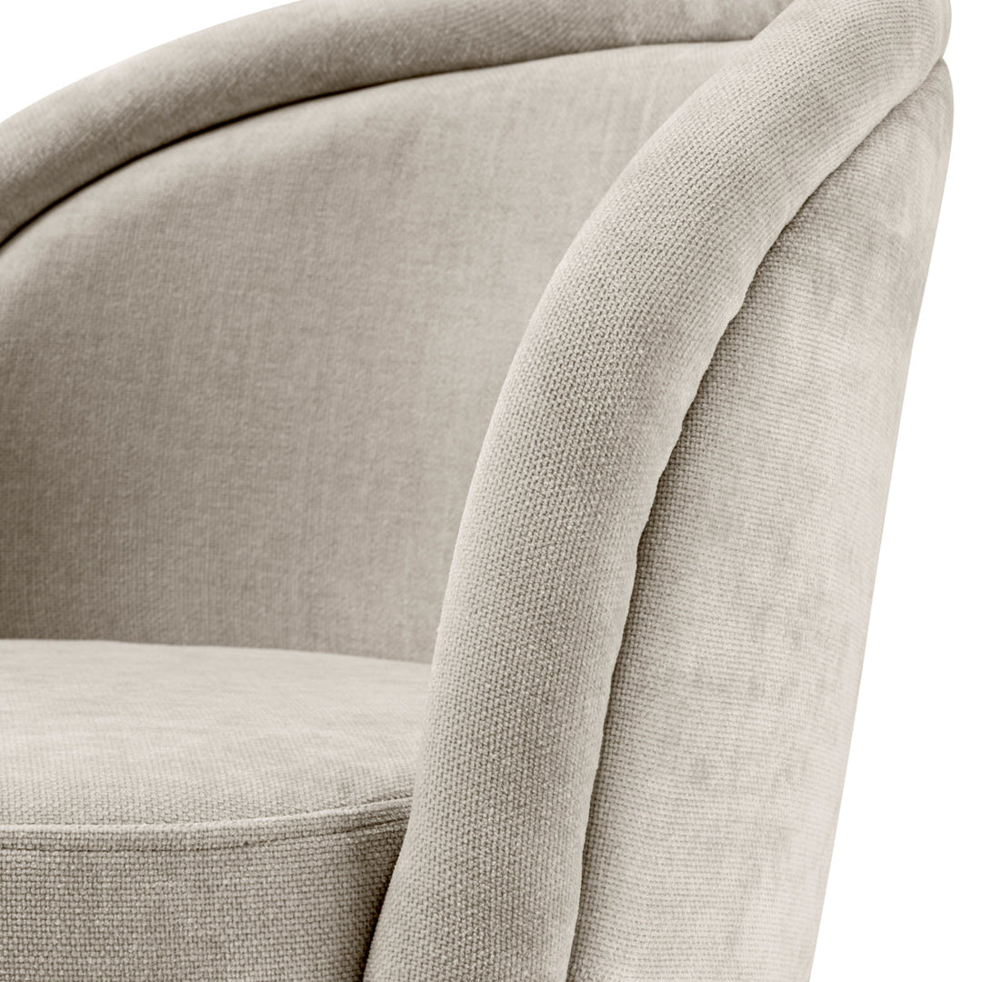 Dining Chair Chloé Set Of 2 Clarck Sand Furniture Eichholtz