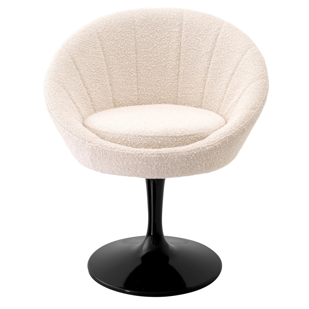 Dining Chair O'Neill Boucl&Eacute; Cream Furniture Eichholtz