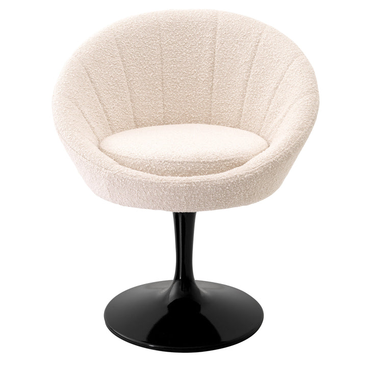 Dining Chair O'Neill Boucl&Eacute; Cream Furniture Eichholtz