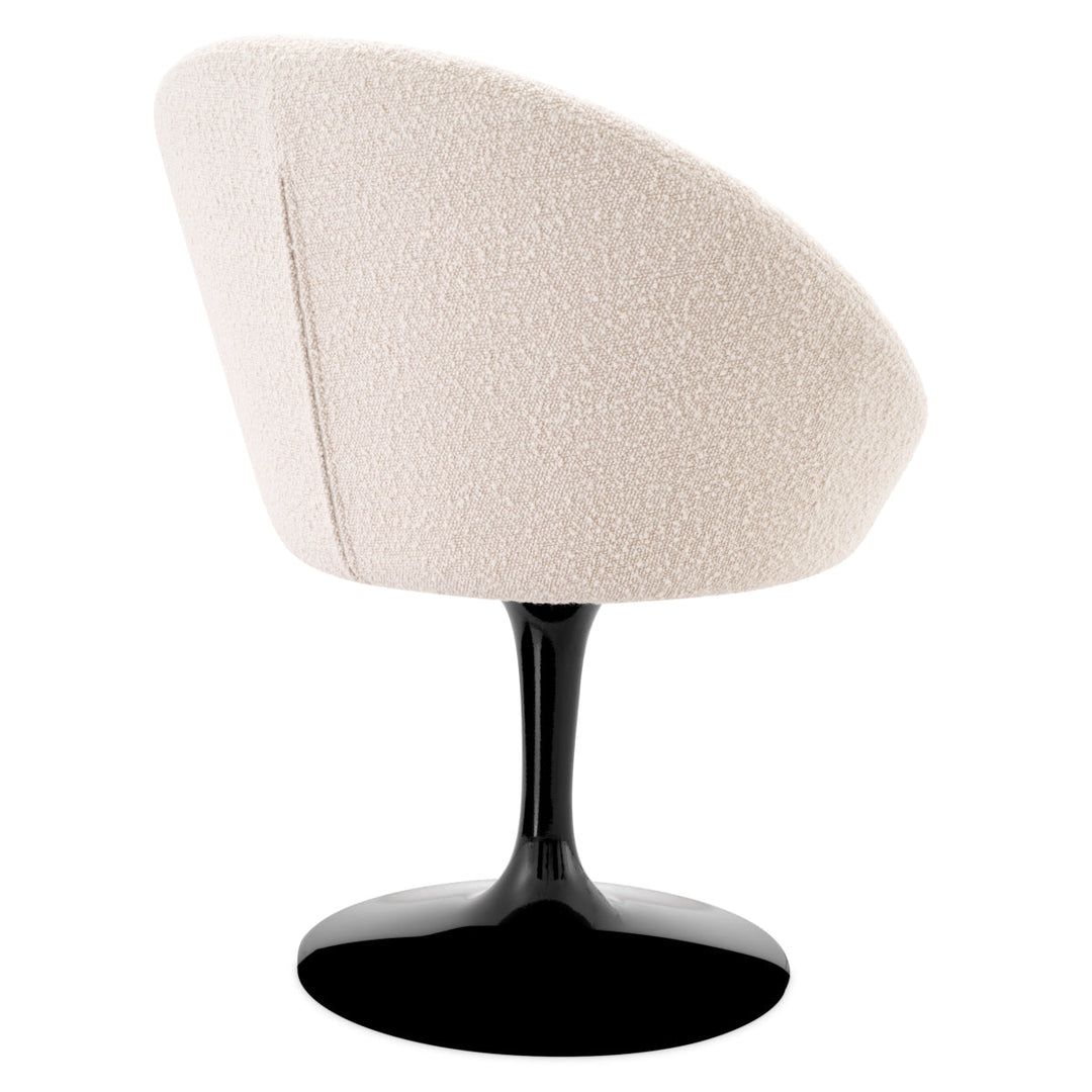 Dining Chair O'Neill Boucl&Eacute; Cream Furniture Eichholtz