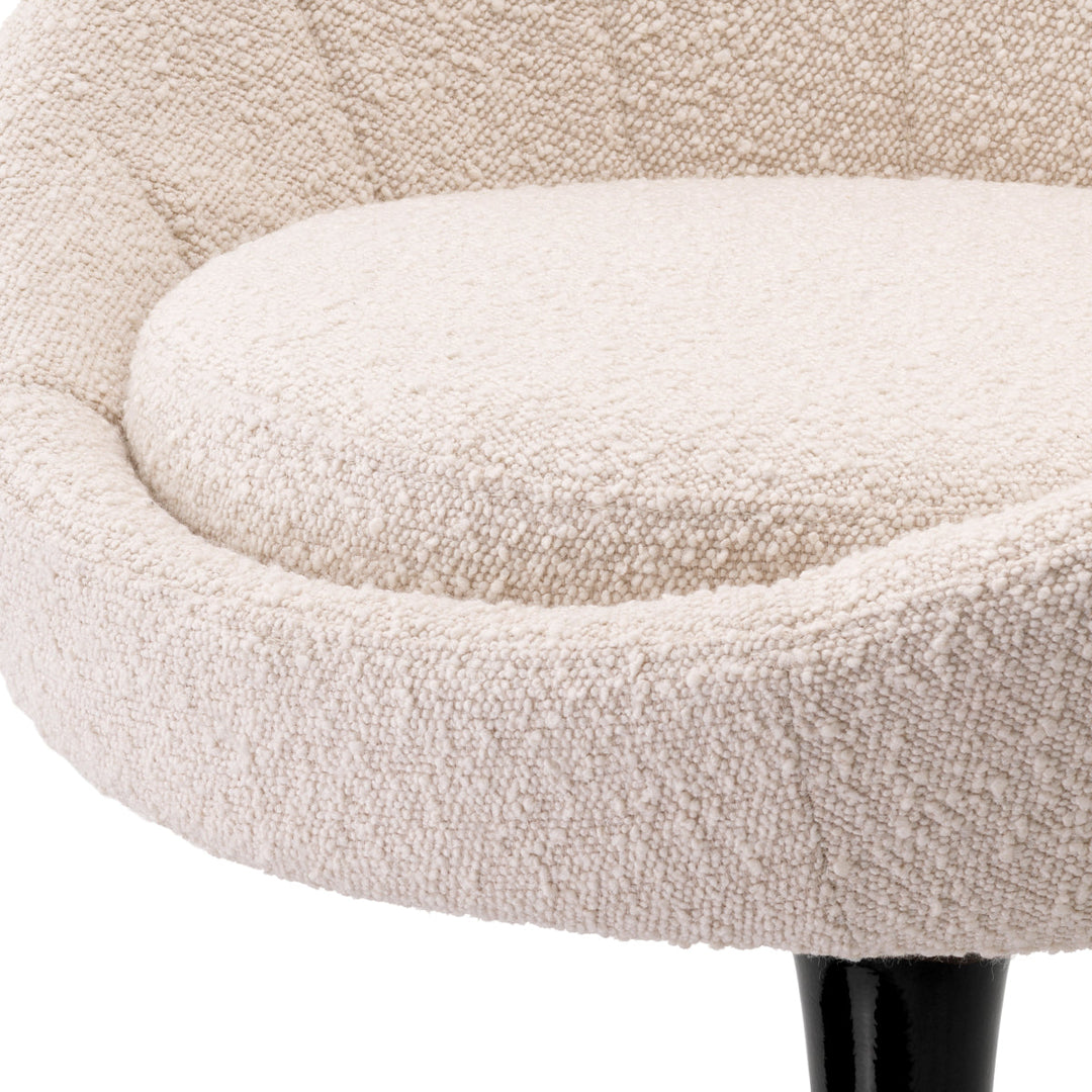 Dining Chair O'Neill Boucl&Eacute; Cream Furniture Eichholtz