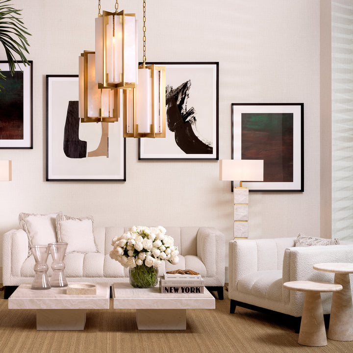 Sofa Ditmar Boucl&Eacute; Cream Furniture Eichholtz