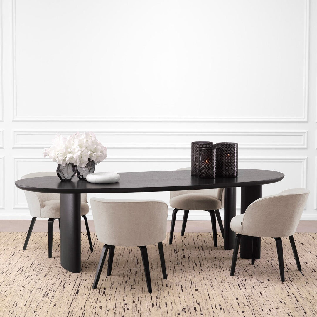 Dining Chair Vichy Sisley Beige Furniture Eichholtz
