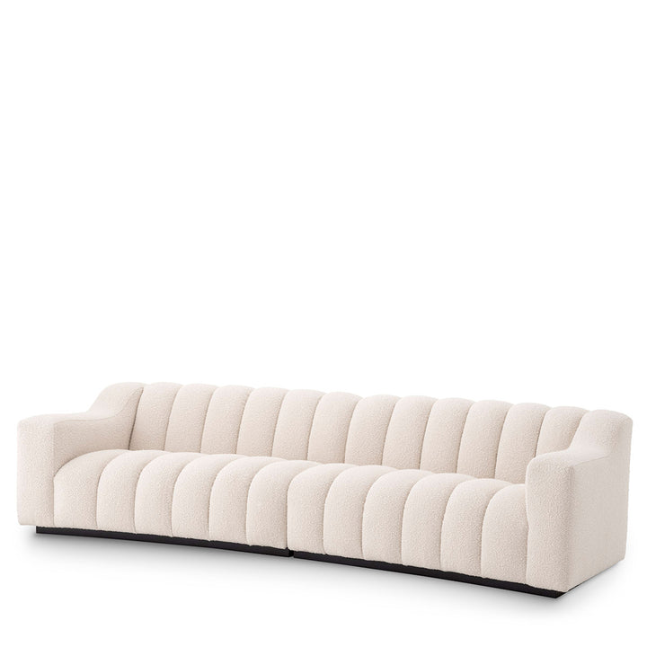 Sofa Kelly L Boucl&Eacute; Cream Furniture Eichholtz