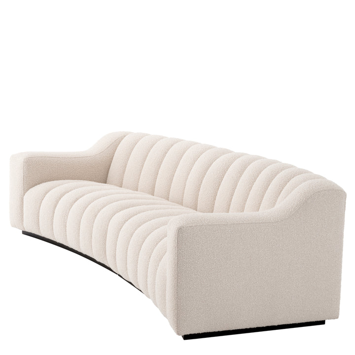 Sofa Kelly L Boucl&Eacute; Cream Furniture Eichholtz