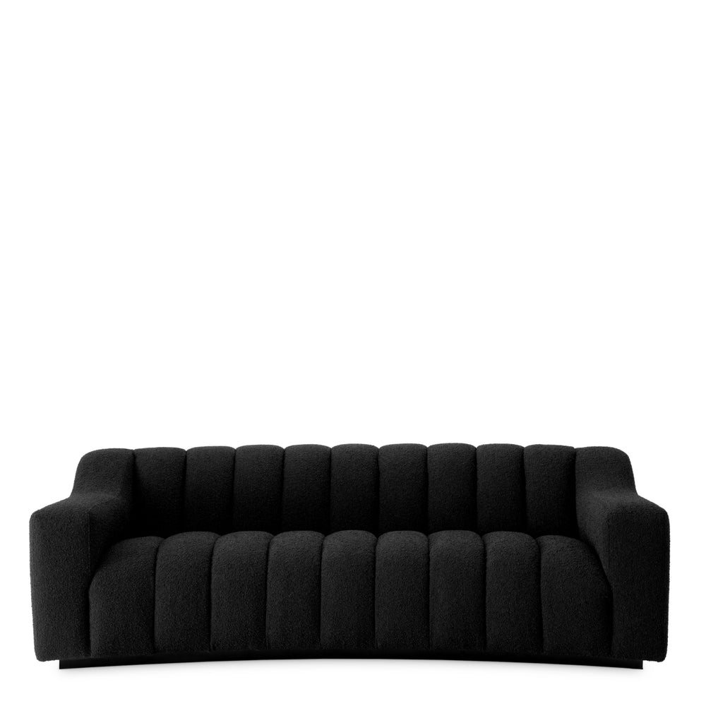 Sofa Kelly S Boucl&Eacute; Black Furniture Eichholtz