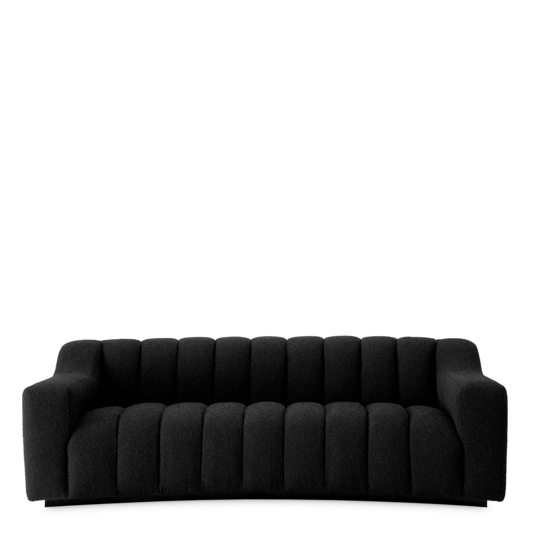 Sofa Kelly S Boucl&Eacute; Black Furniture Eichholtz