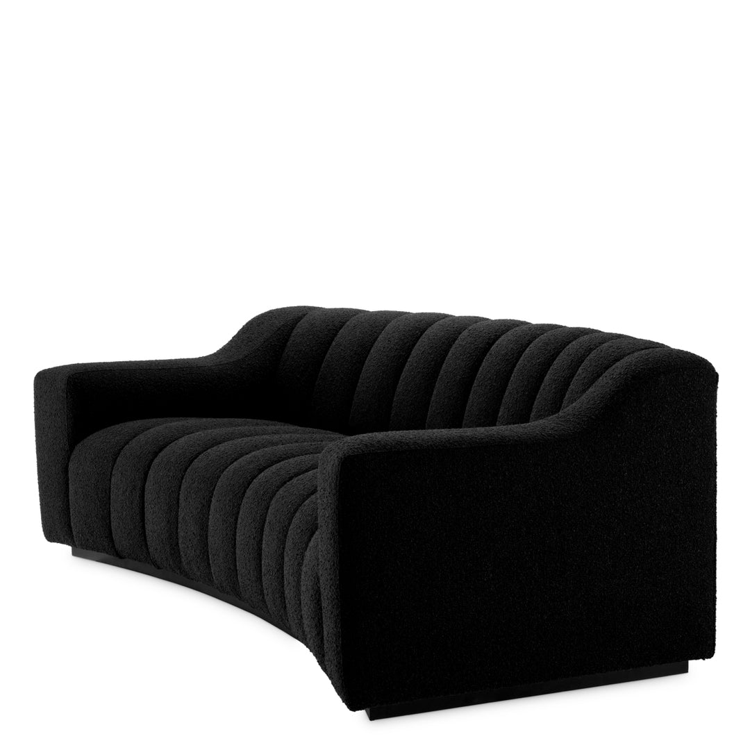 Sofa Kelly S Boucl&Eacute; Black Furniture Eichholtz