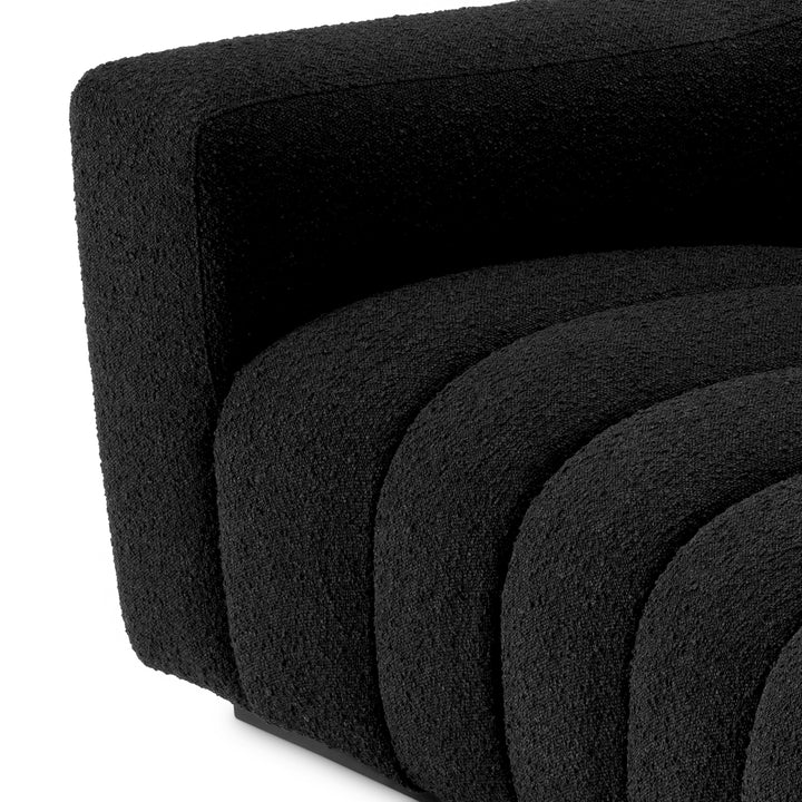 Sofa Kelly S Boucl&Eacute; Black Furniture Eichholtz
