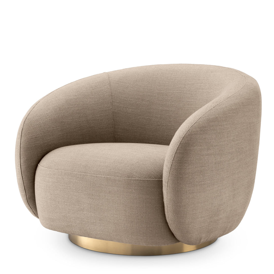 Swivel Chair Brice Avalon Sand New Collection - January 2026 Eichholtz