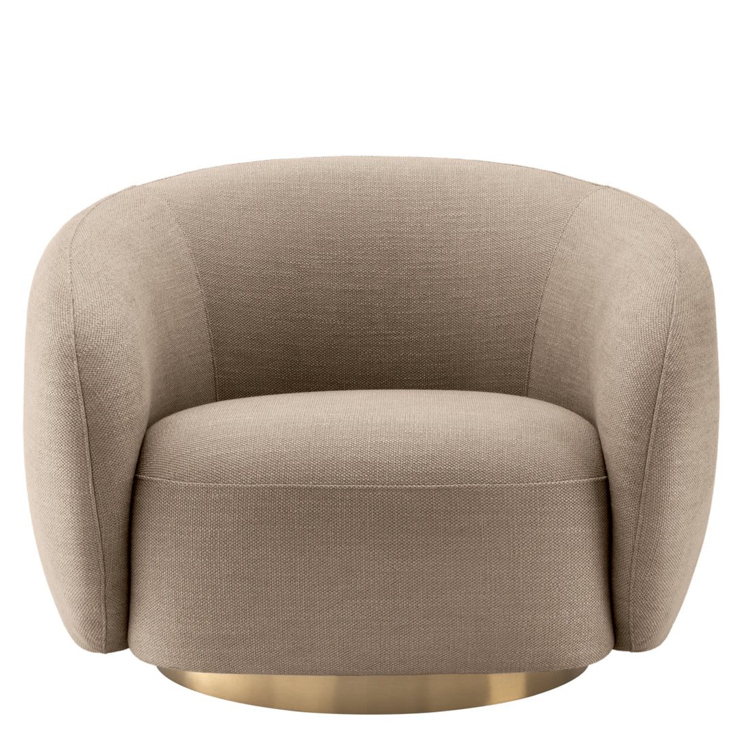 Swivel Chair Brice Avalon Sand New Collection - January 2026 Eichholtz