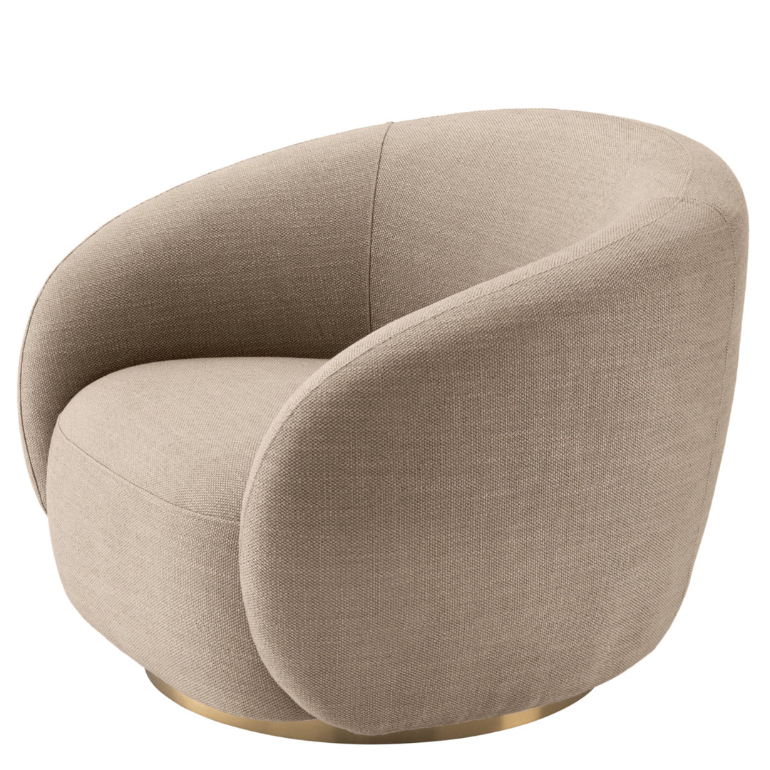 Swivel Chair Brice Avalon Sand New Collection - January 2026 Eichholtz