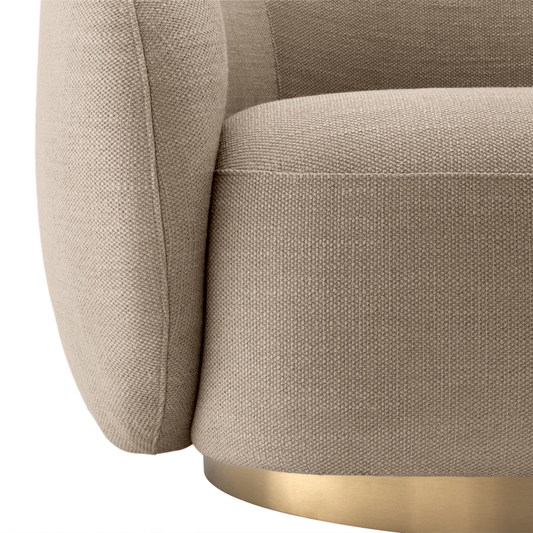 Swivel Chair Brice Avalon Sand New Collection - January 2026 Eichholtz
