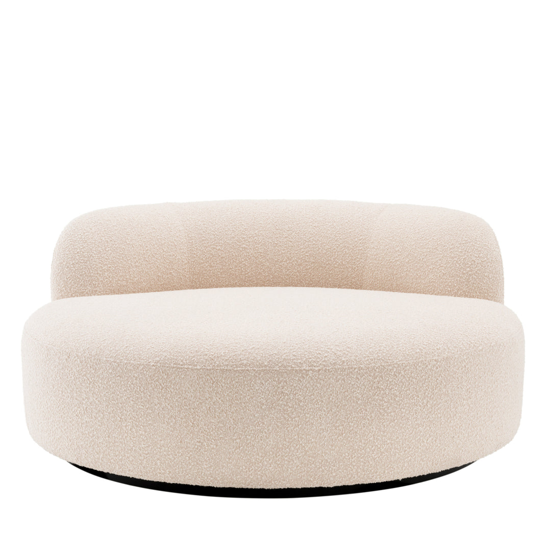 Sofa Björn Round Boucl&Eacute; Cream Furniture Eichholtz