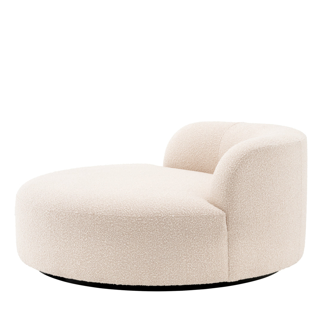 Sofa Björn Round Boucl&Eacute; Cream Furniture Eichholtz