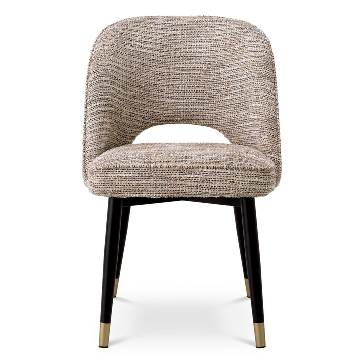 Dining Chair Cliff Set Of 2 Mademoiselle Beige Furniture Eichholtz