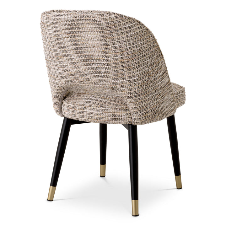 Dining Chair Cliff Set Of 2 Mademoiselle Beige Furniture Eichholtz