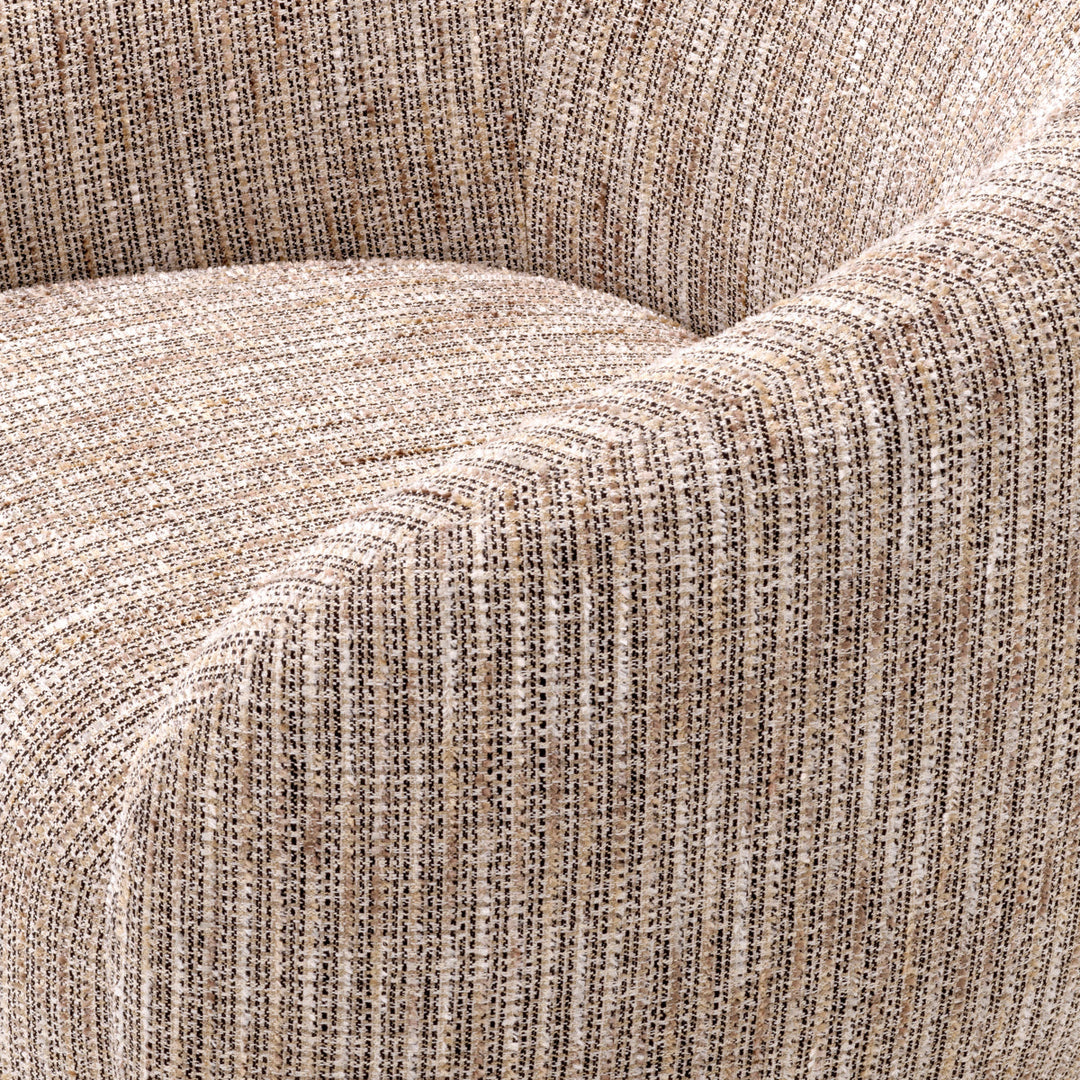 Swivel Chair Brice Mademoiselle Beige Chairs Eichholtz