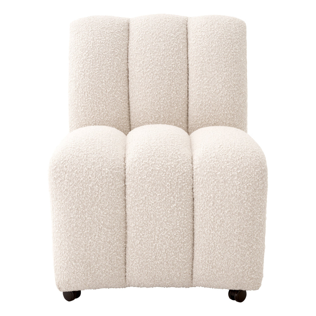 Dining Chair Kelly Boucl&Eacute; Cream Furniture Eichholtz