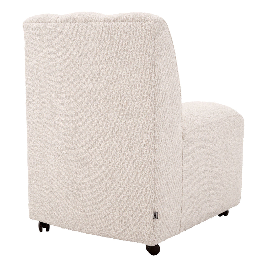 Dining Chair Kelly Boucl&Eacute; Cream Furniture Eichholtz