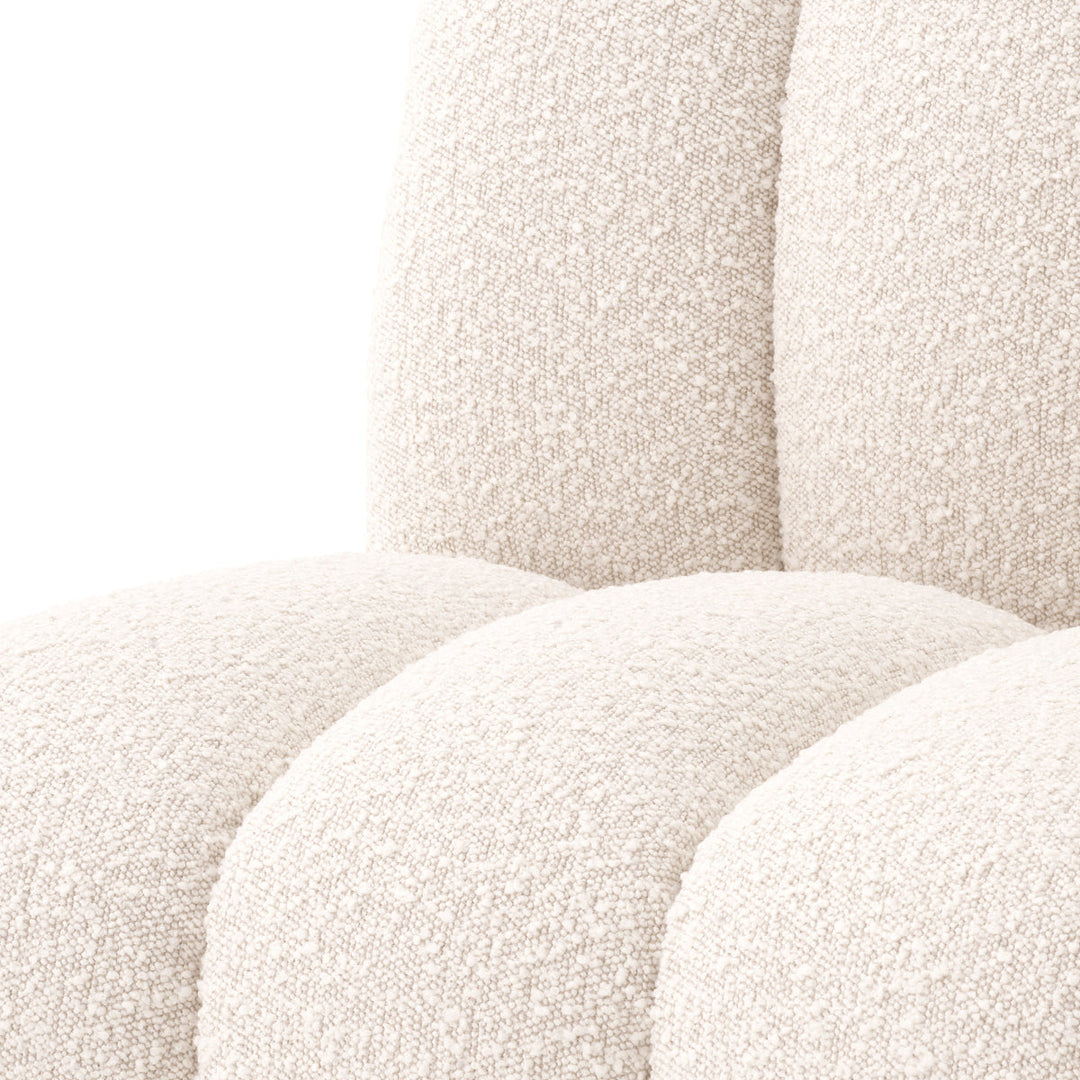Dining Chair Kelly Boucl&Eacute; Cream Furniture Eichholtz