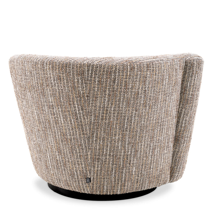 Swivel Chair Colin Left Mademoiselle Beige Furniture Eichholtz
