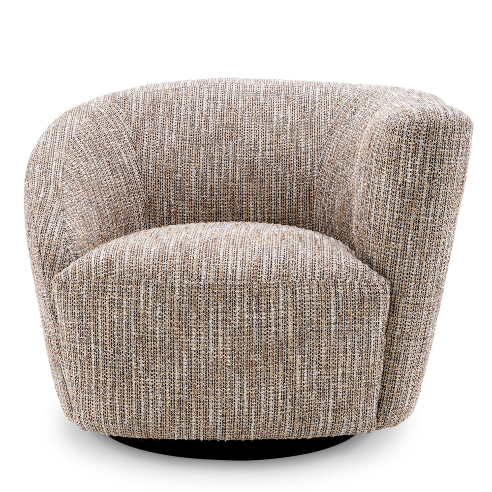 Swivel Chair Colin Right Mademoiselle Beige Furniture Eichholtz
