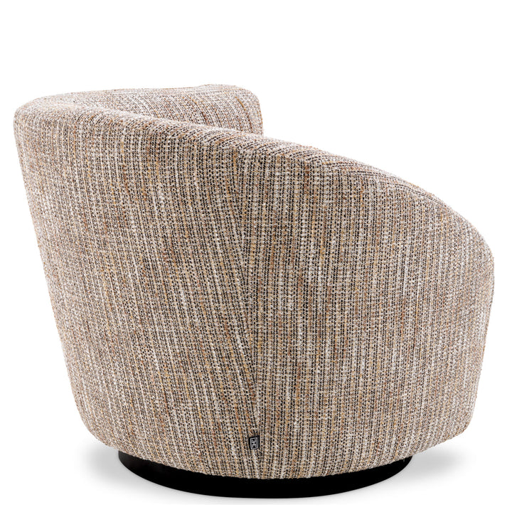 Swivel Chair Colin Right Mademoiselle Beige Furniture Eichholtz