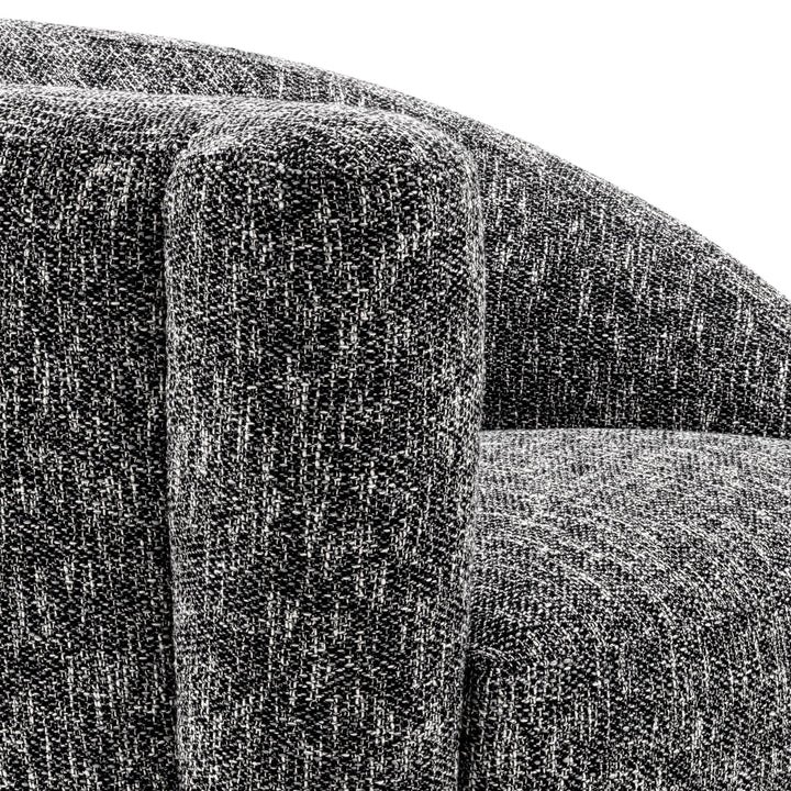 Swivel Chair Colin Left Cambon Black Furniture Eichholtz