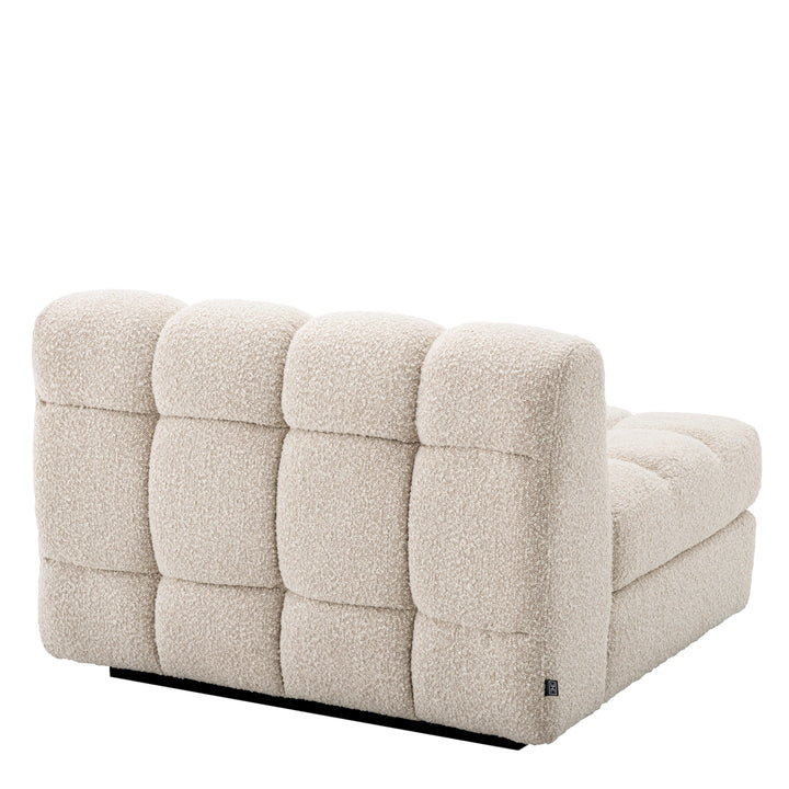 Modular Sofa Dean - Right Boucl&Eacute; Cream Furniture Eichholtz