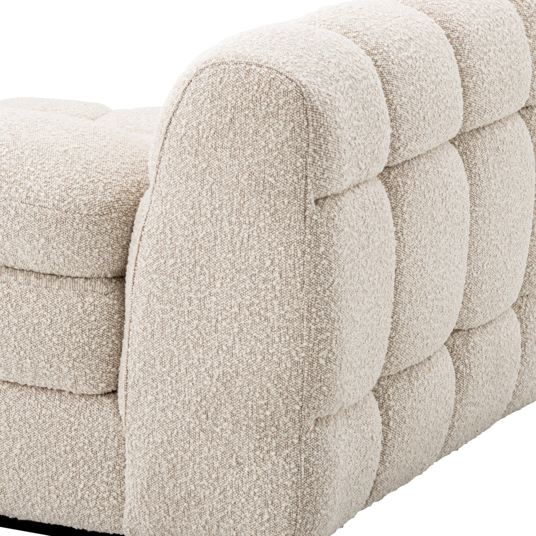 Modular Sofa Dean - Right Boucl&Eacute; Cream Furniture Eichholtz