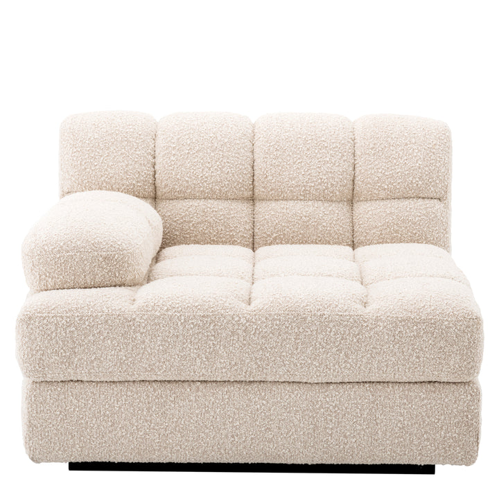 Modular Sofa Dean - Left Boucl&Eacute; Cream Furniture Eichholtz