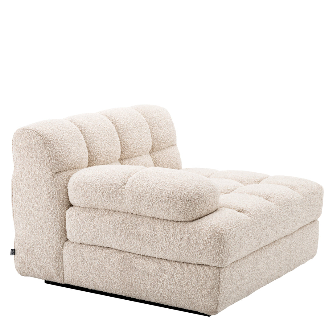 Modular Sofa Dean - Left Boucl&Eacute; Cream Furniture Eichholtz