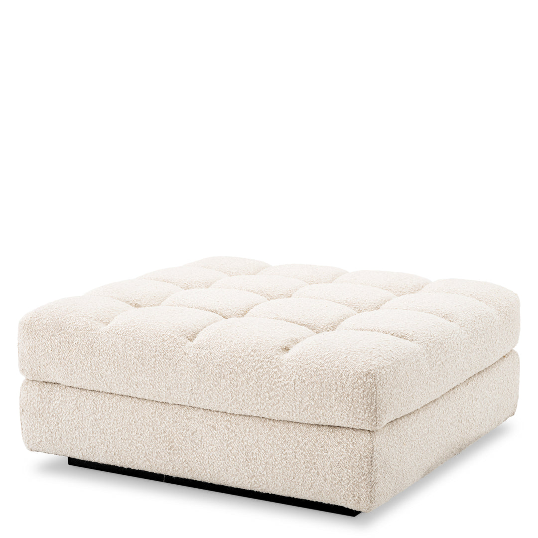 Modular Sofa Dean - Ottoman Boucl&Eacute; Cream Furniture Eichholtz