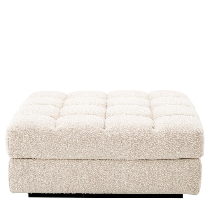 Modular Sofa Dean - Ottoman Boucl&Eacute; Cream Furniture Eichholtz
