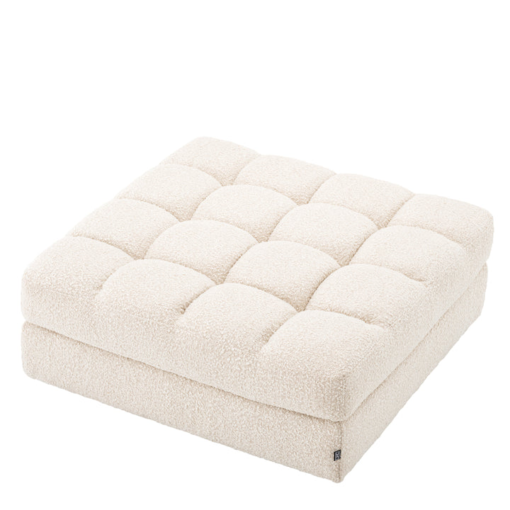 Modular Sofa Dean - Ottoman Boucl&Eacute; Cream Furniture Eichholtz