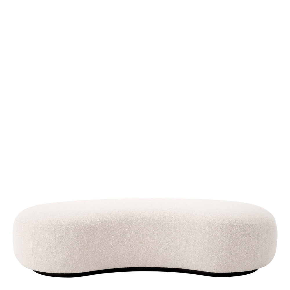 Bench Björn Boucl&Eacute; Cream Furniture Eichholtz
