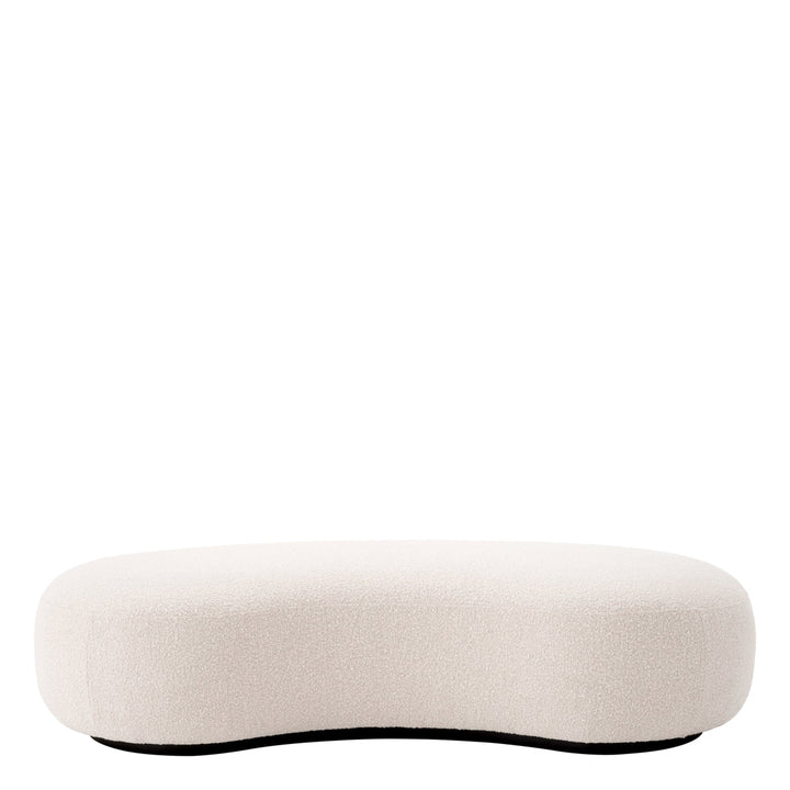 Bench Björn Boucl&Eacute; Cream Furniture Eichholtz
