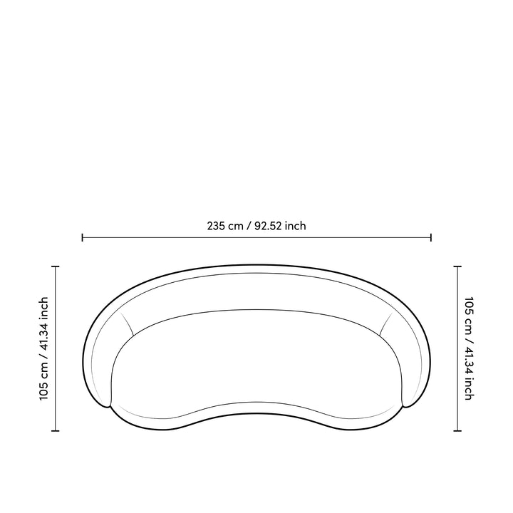 Sofa Amore Lyssa Off-White Furniture Eichholtz