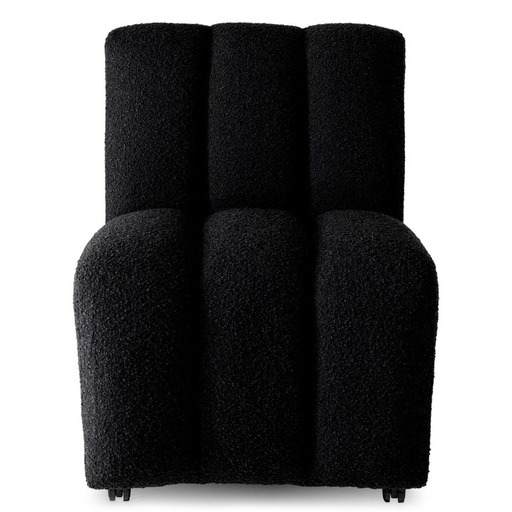 Dining Chair Kelly Boucl&Eacute; Black Furniture Eichholtz