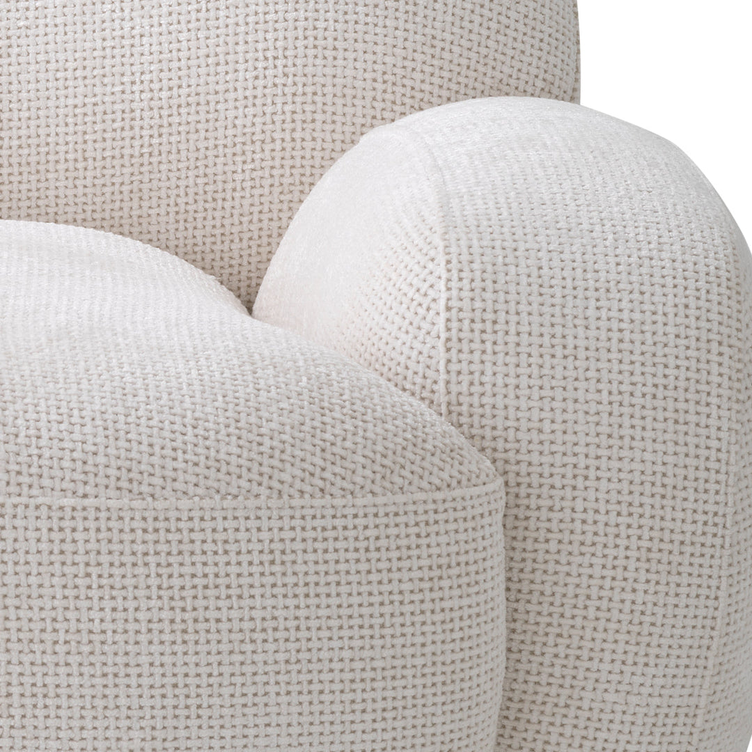 Swivel Chair Udine Lyssa Off-White Furniture Eichholtz