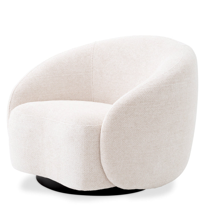 Swivel Chair Amore Lyssa Off-White Furniture Eichholtz