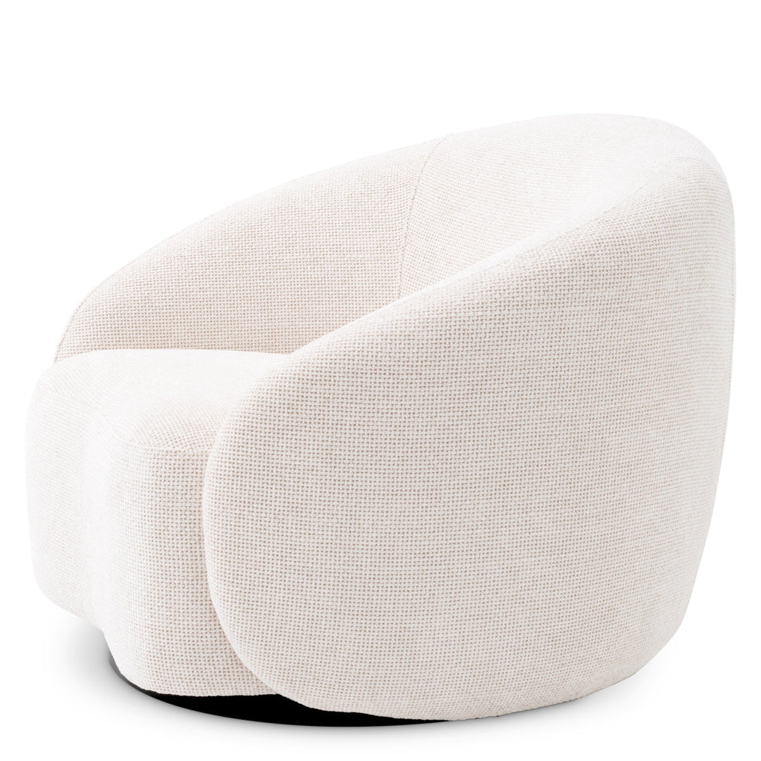Swivel Chair Amore Lyssa Off-White Furniture Eichholtz