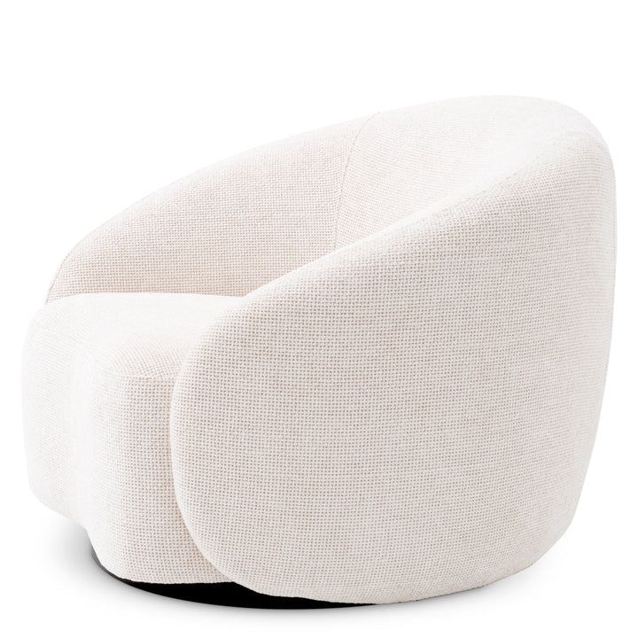 Swivel Chair Amore Lyssa Off-White Furniture Eichholtz