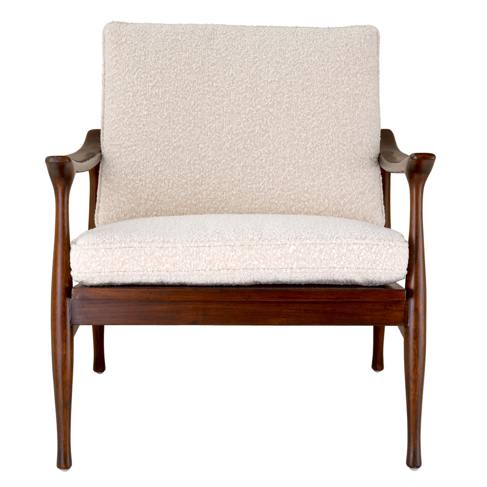 Chair Manzo Classic Brown Finish Furniture Eichholtz