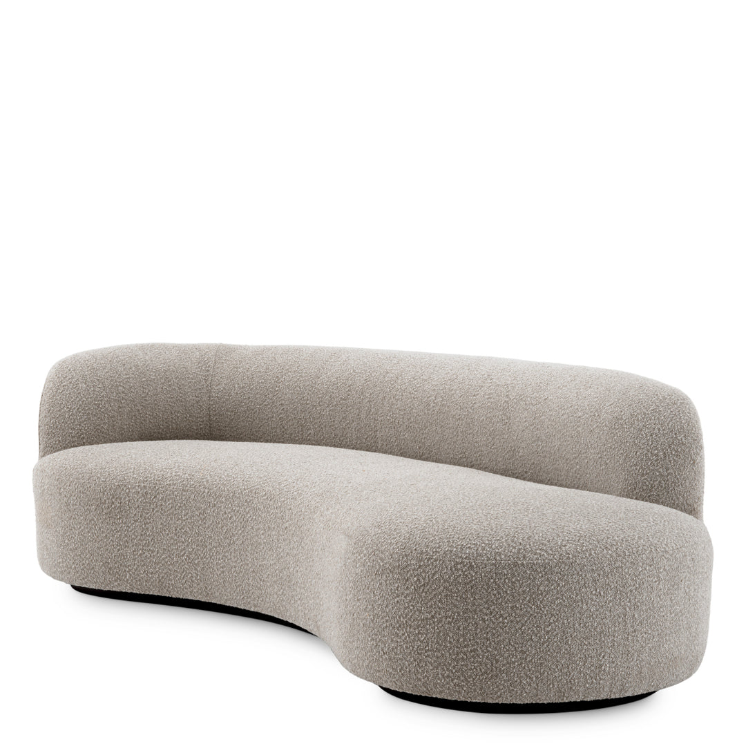 Sofa Morten Boucl&Eacute; Grey Furniture Eichholtz