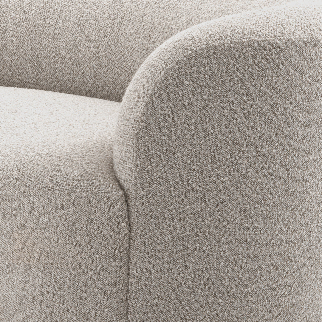 Sofa Morten Boucl&Eacute; Grey Furniture Eichholtz