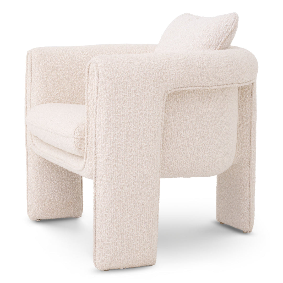 Chair Toto Boucl&Eacute; Cream Furniture Eichholtz