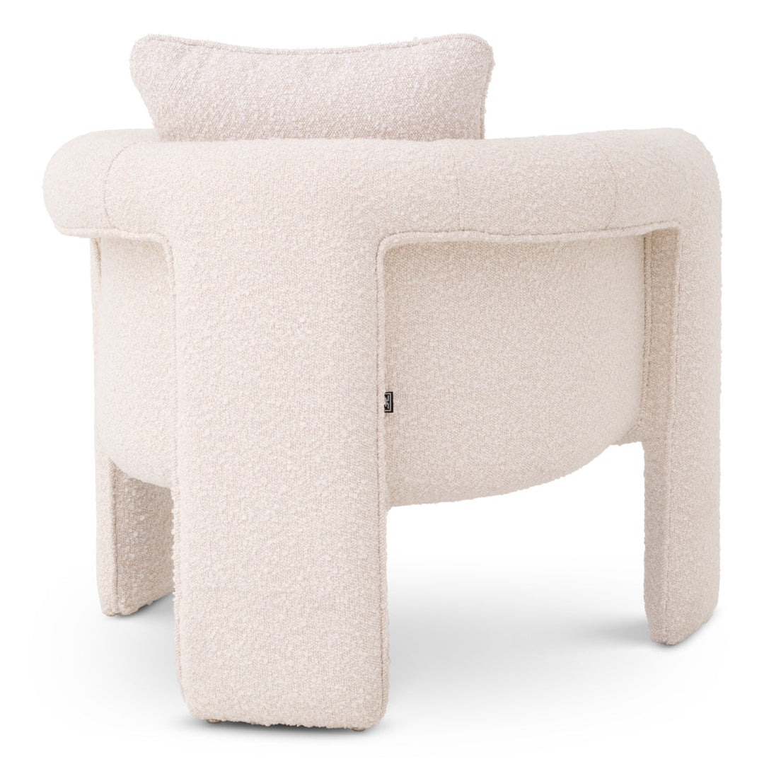 Chair Toto Boucl&Eacute; Cream Furniture Eichholtz