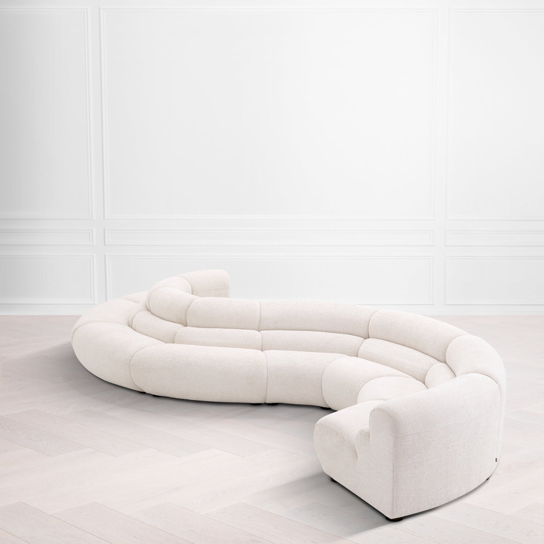 Modular Sofa Lindau Inside Corner Lyssa Off-White Furniture Eichholtz